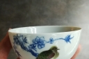 景德镇陈晋铭经草堂手绘宋人画意大茶碗